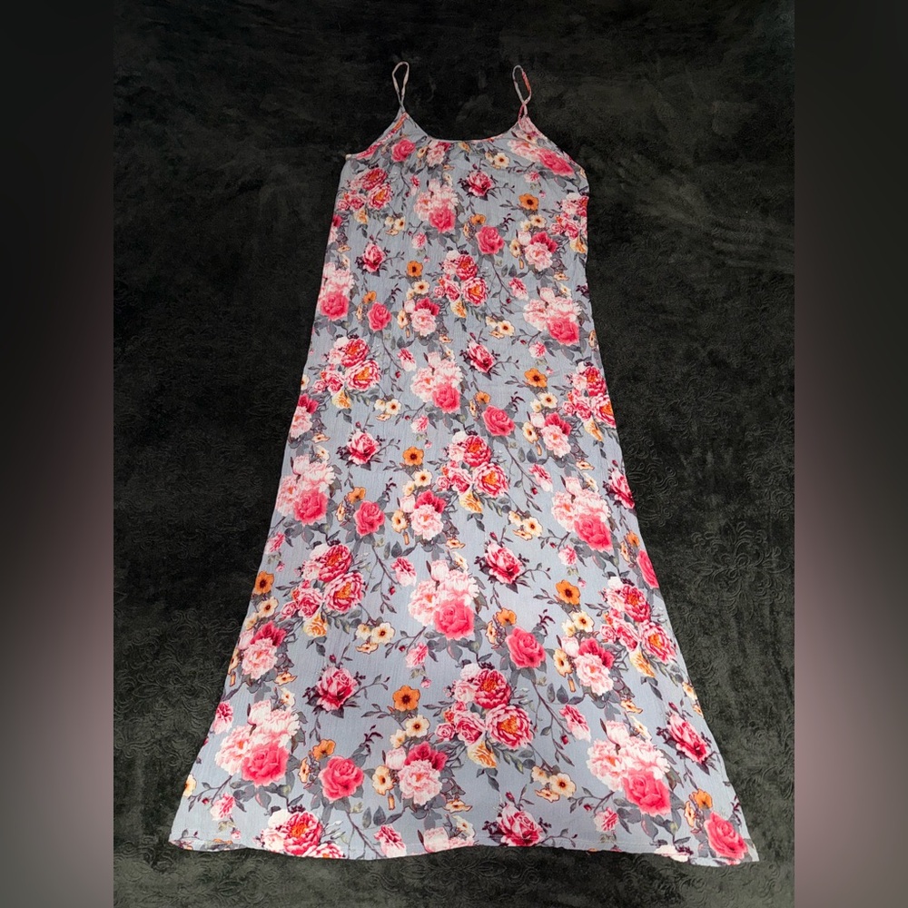 sun & moon maxi dress
